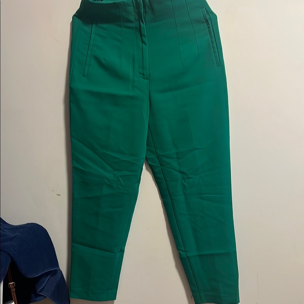 Zara Stylish Green Pants